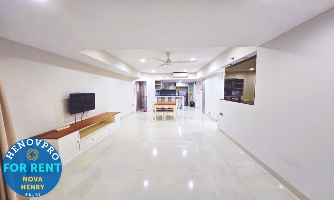 Taman Anggrek Unit 2+1BR Full Furnish BEST Garden View
