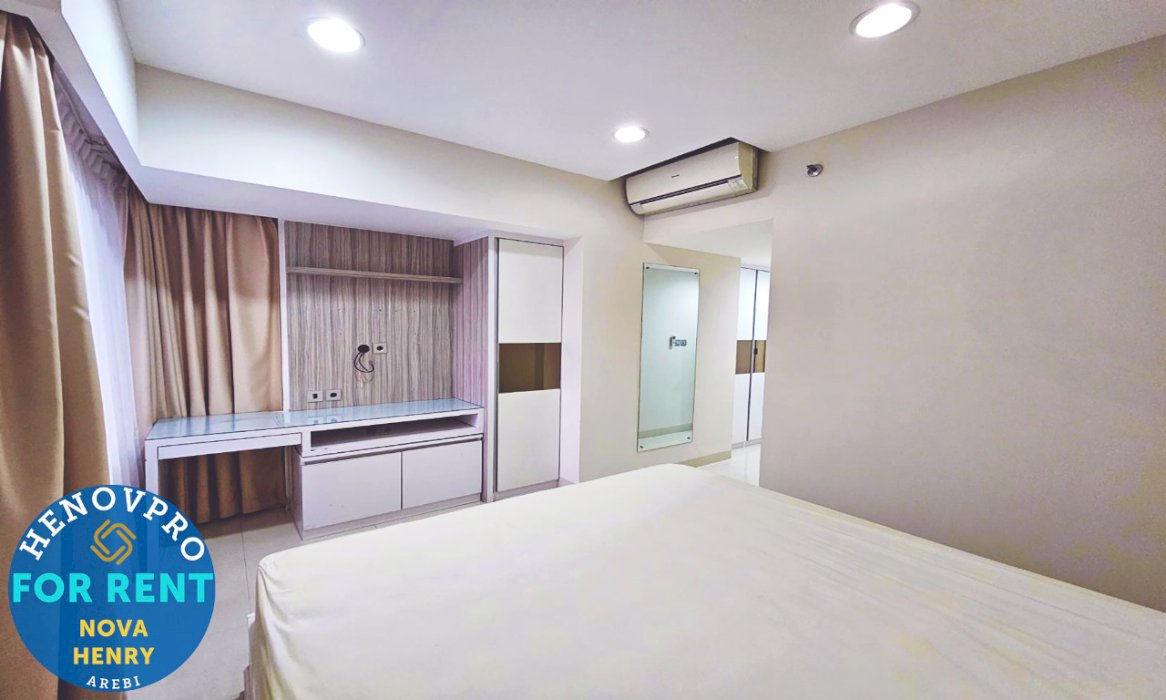 Taman Anggrek Unit 2+1BR Full Furnish BEST Garden View