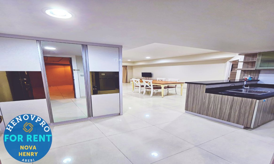 Taman Anggrek Unit 2+1BR Full Furnish BEST Garden View