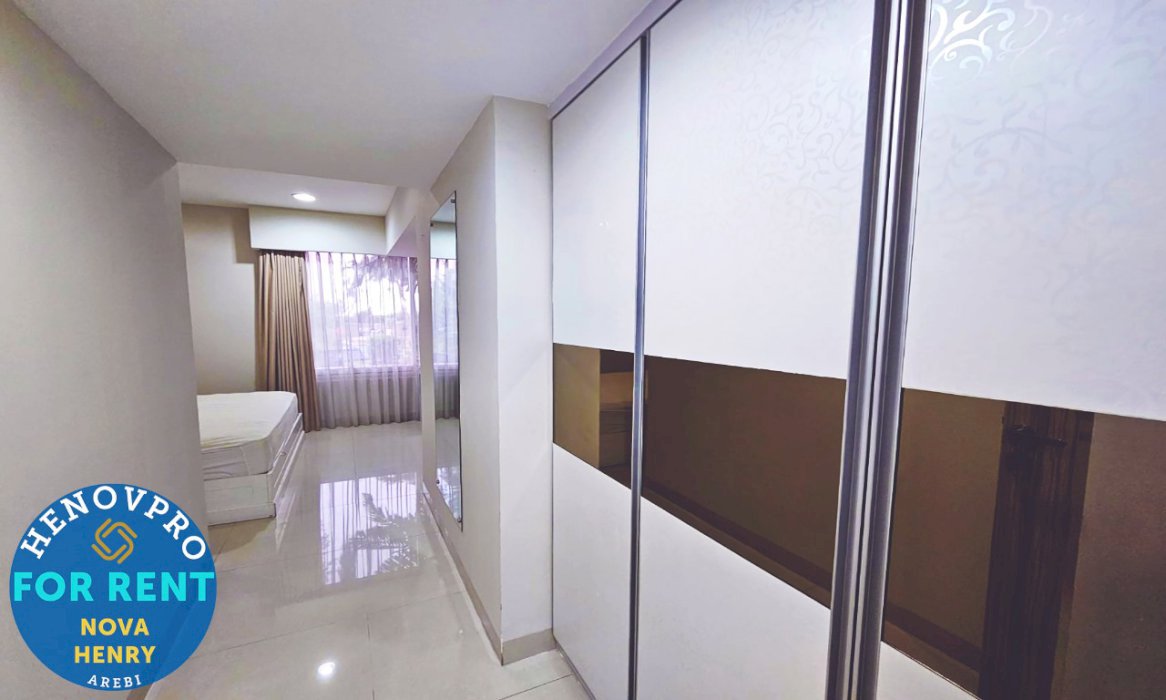 Taman Anggrek Unit 2+1BR Full Furnish BEST Garden View