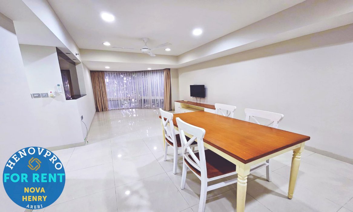 Taman Anggrek Unit 2+1BR Full Furnish BEST Garden View