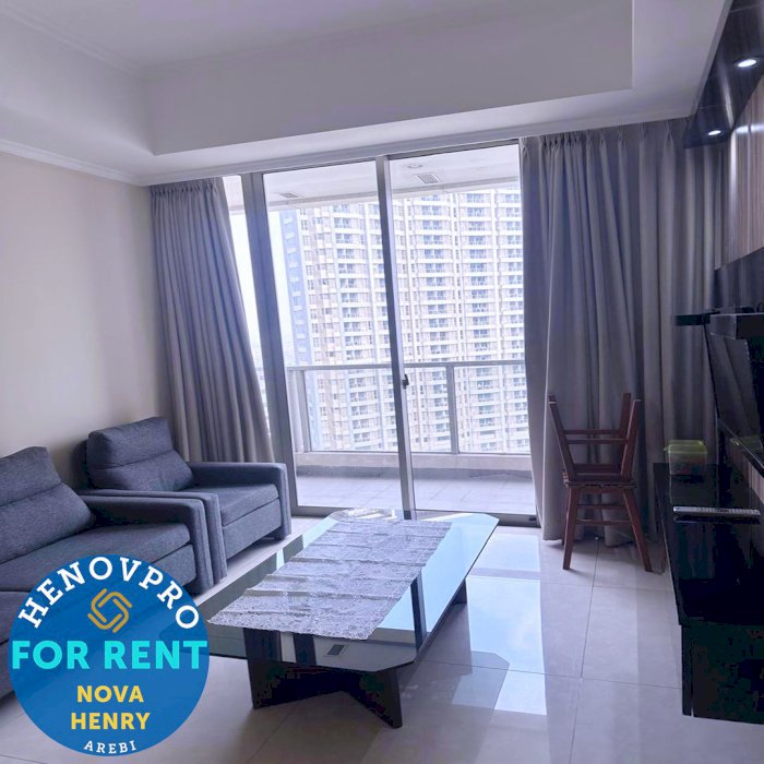 Taman Anggrek Residence Unit 2+1 BR Full Furnish Mid Floor