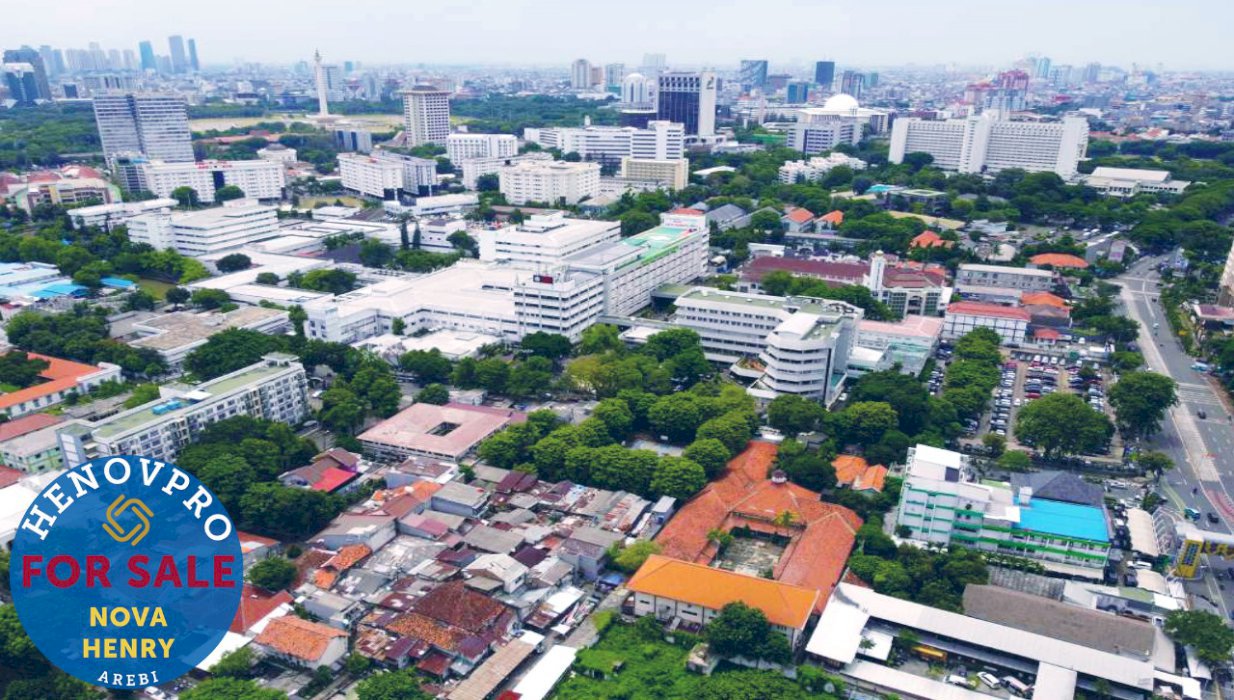 Dijual Tanah Strategis di Senen Raya Jakarta Pusat cocok untuk bisnis