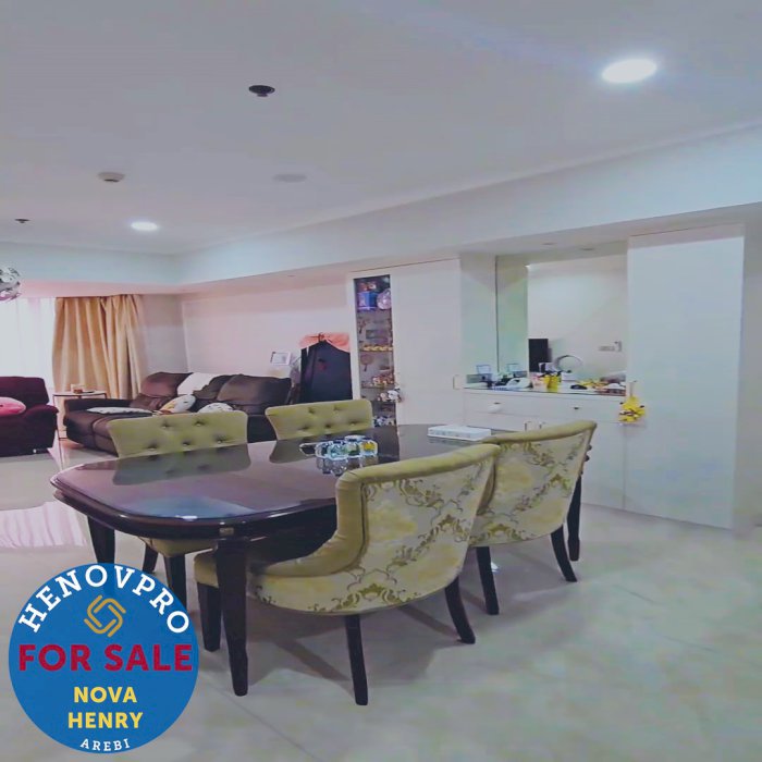 DIJUAL Taman Anggrek Unit 2+1BR Full Furnish BEST City View