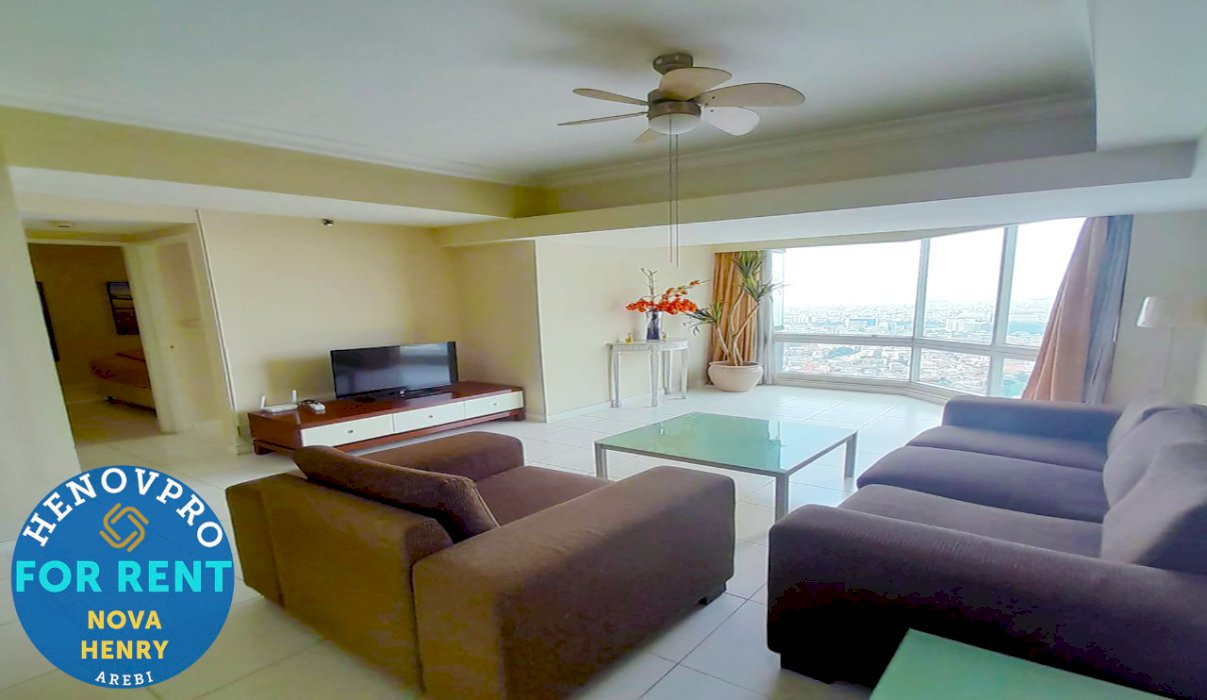 SEWA Taman Anggrek Unit 2+1BR Full Furnish BEST City View