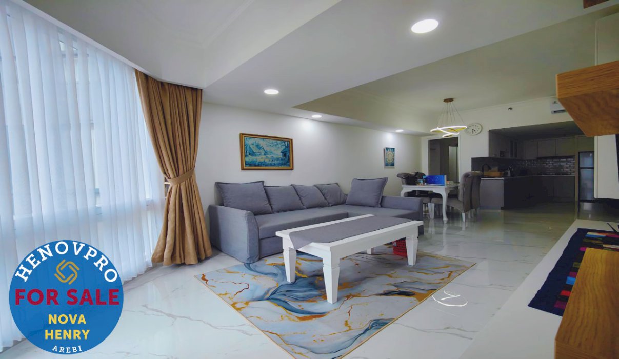 Investasi Terbaik Unit Renov Taman Anggrek Condo 2+1BR City View