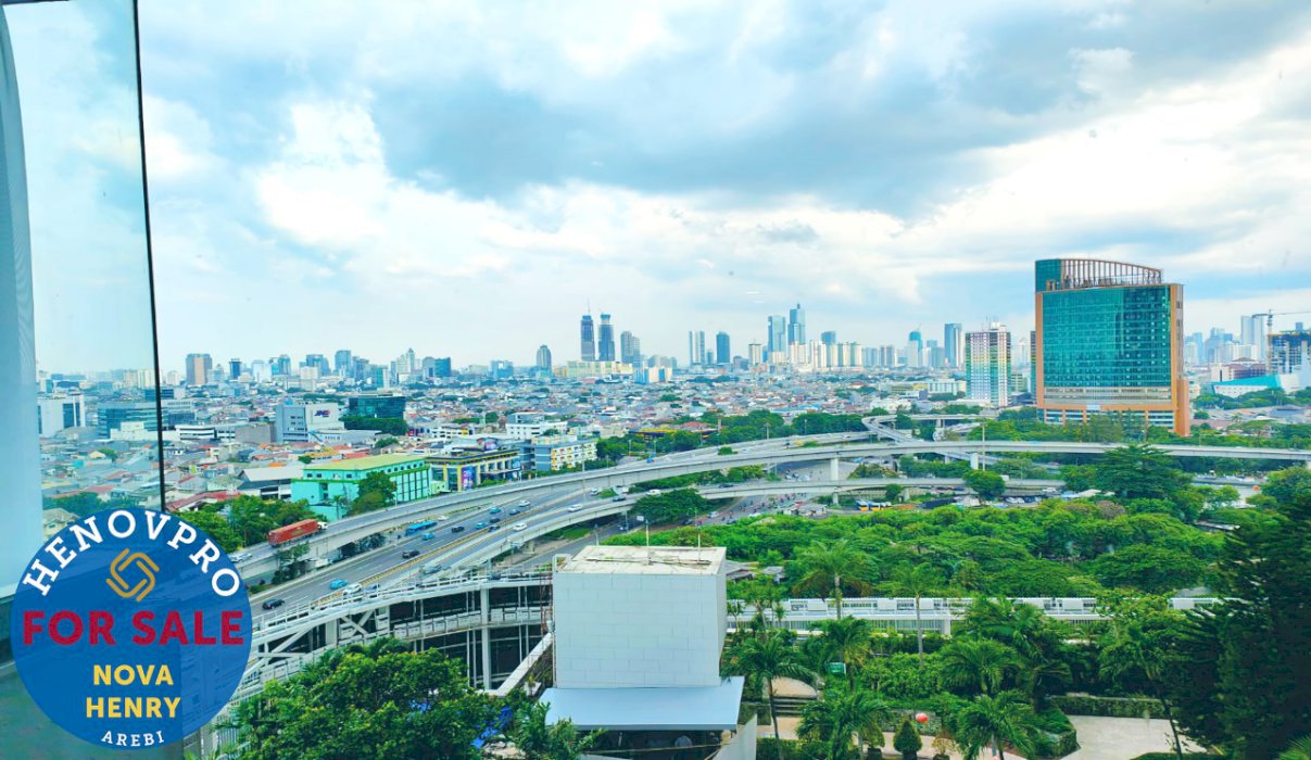 Investasi Terbaik Unit Renov Taman Anggrek Condo 2+1BR City View