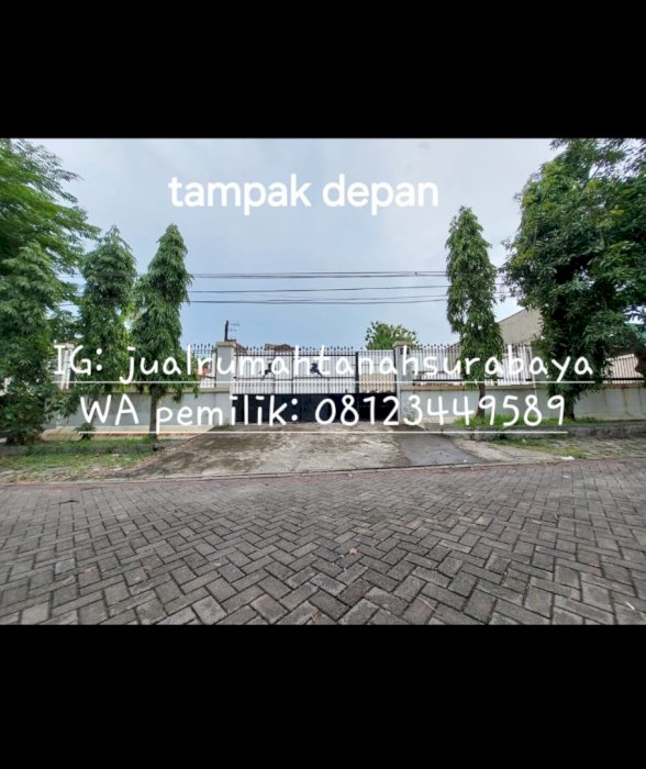 Jual TANAH Luas, Siap Bangun, Dukuh Kupang, SHM, Lokasi Strategis