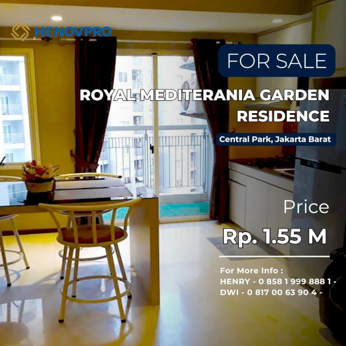 Royal Mediterania Garden Residence Unit 2+1BR Full Furnish