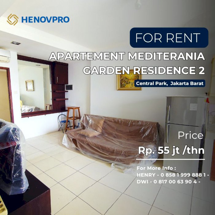 Medit Unit 2 BR Unit Ciamik Full Furnish And Renov Middle floor