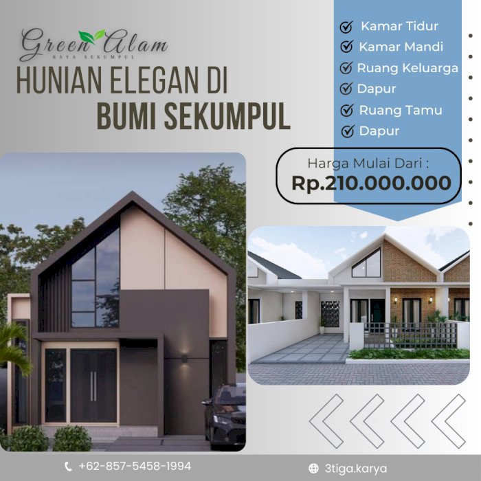 Rumah Komersil - Sekumpul Martapura