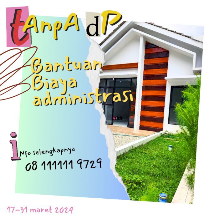 rumah murah terjangkau strategis
