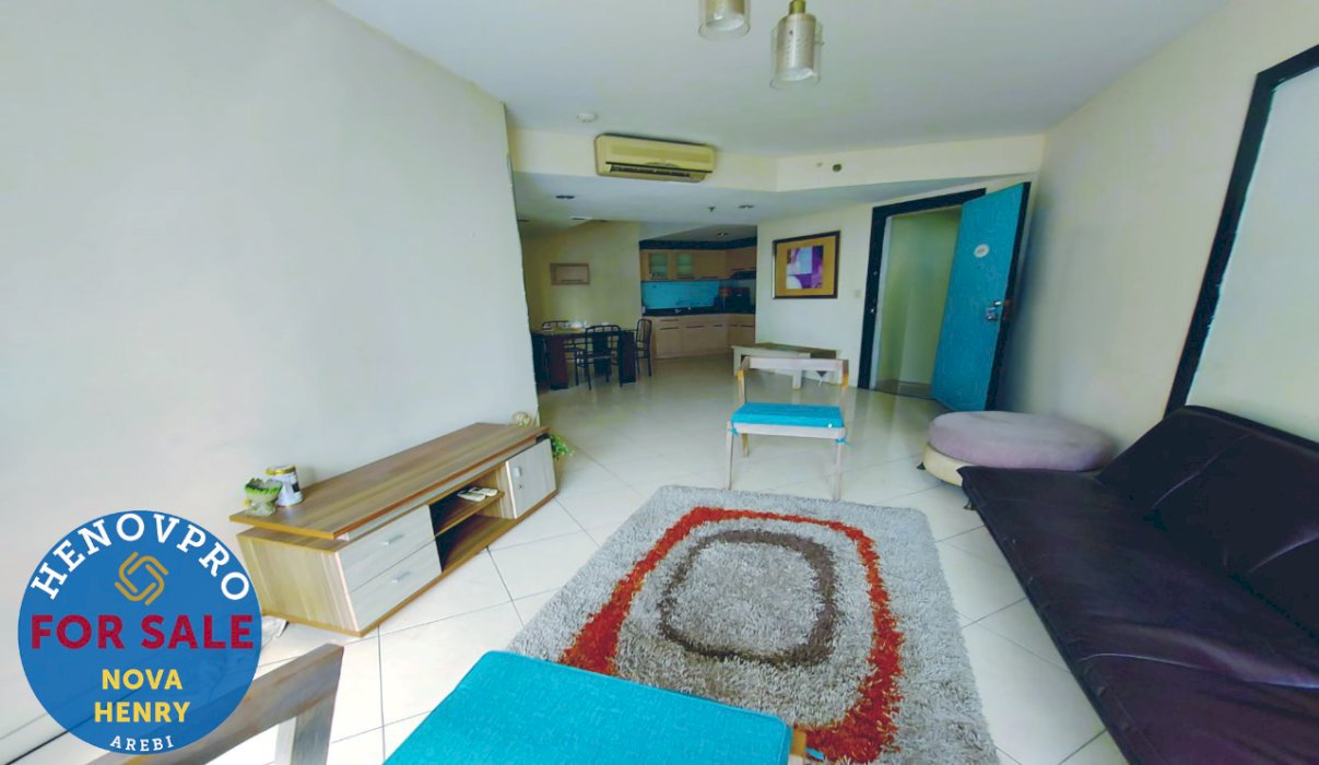 Taman Rasuna Unit 2+1BR Epic View TURUN HARGA