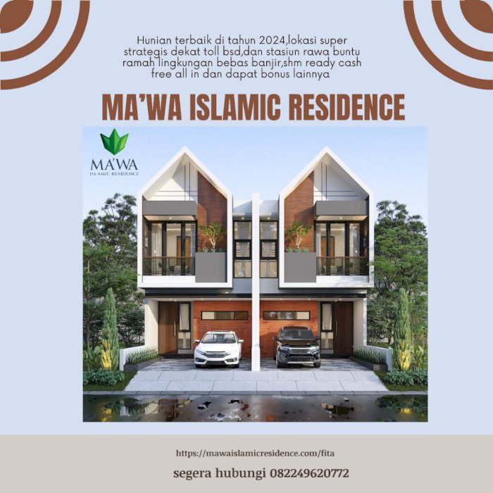 Rumah murah di kawasan bsd