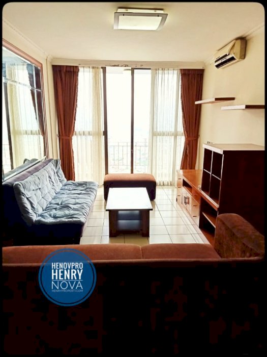 JUAL RUGI Taman Rasuna Unit 2+1BR City View Sdh Renov