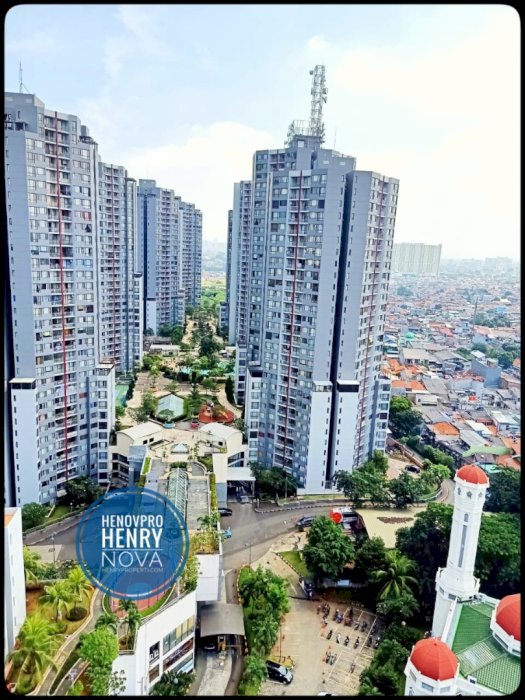 JUAL RUGI Taman Rasuna Unit 2+1BR City View Sdh Renov