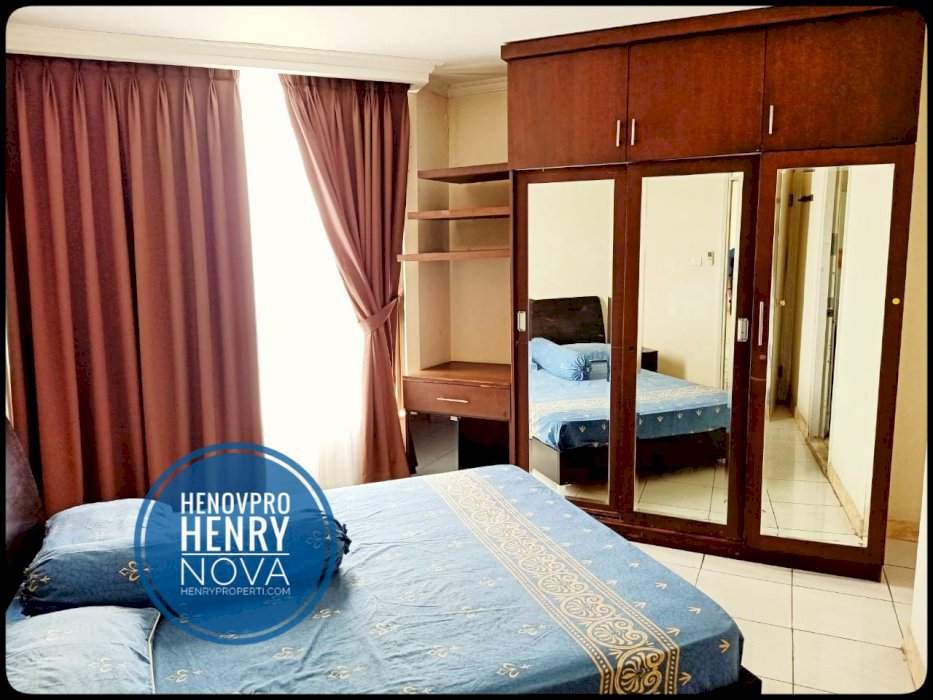 JUAL RUGI Taman Rasuna Unit 2+1BR City View Sdh Renov