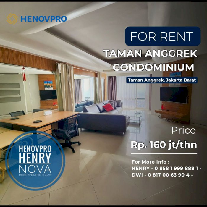 Taman Anggrek Unit 3+1BR Full Furnish BEST View