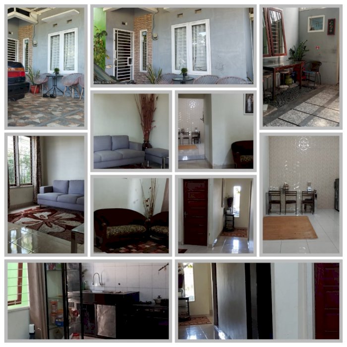 rumah permanen dgn letak sangat stategis