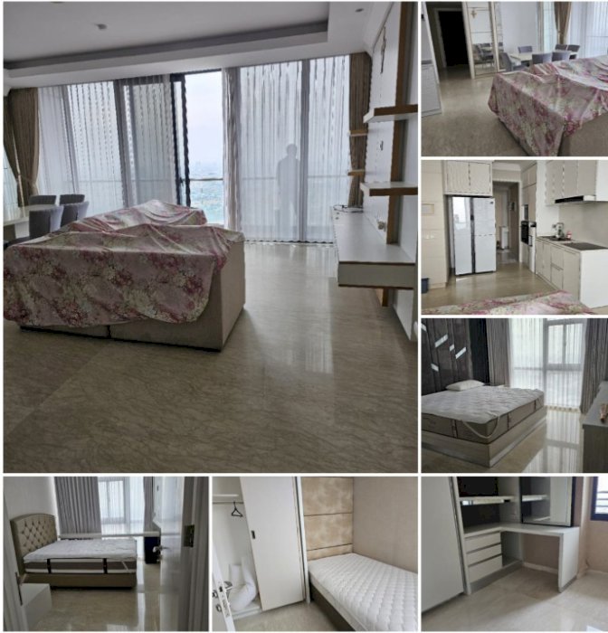 Disewakan Apartemen Viola 4BRD TO 3 BRD , Ciputra Wolrd