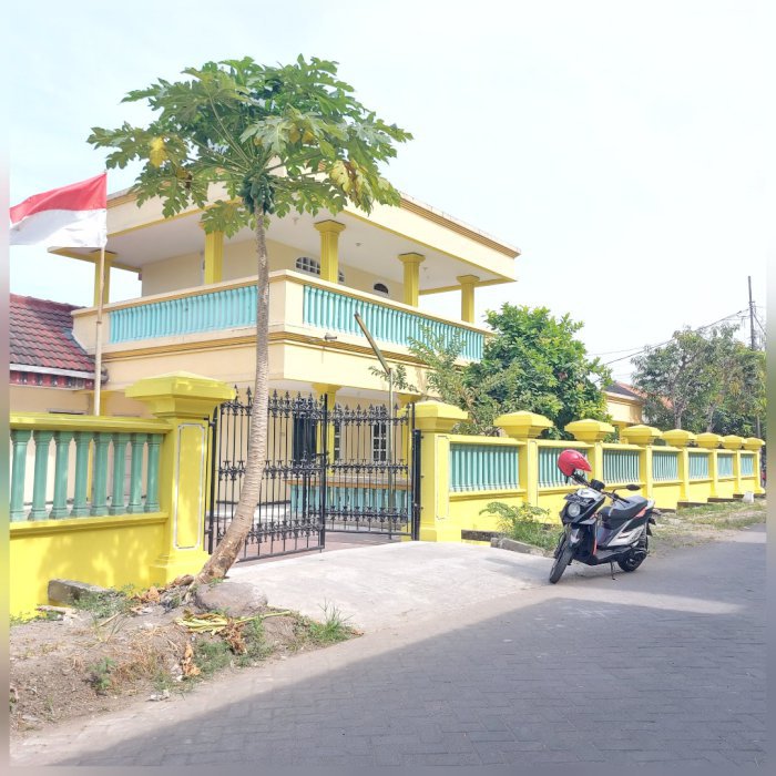 Disewakan Rumah 1,5 Lantai Luas 640 m2 Perum Tawangsari Permai SDA