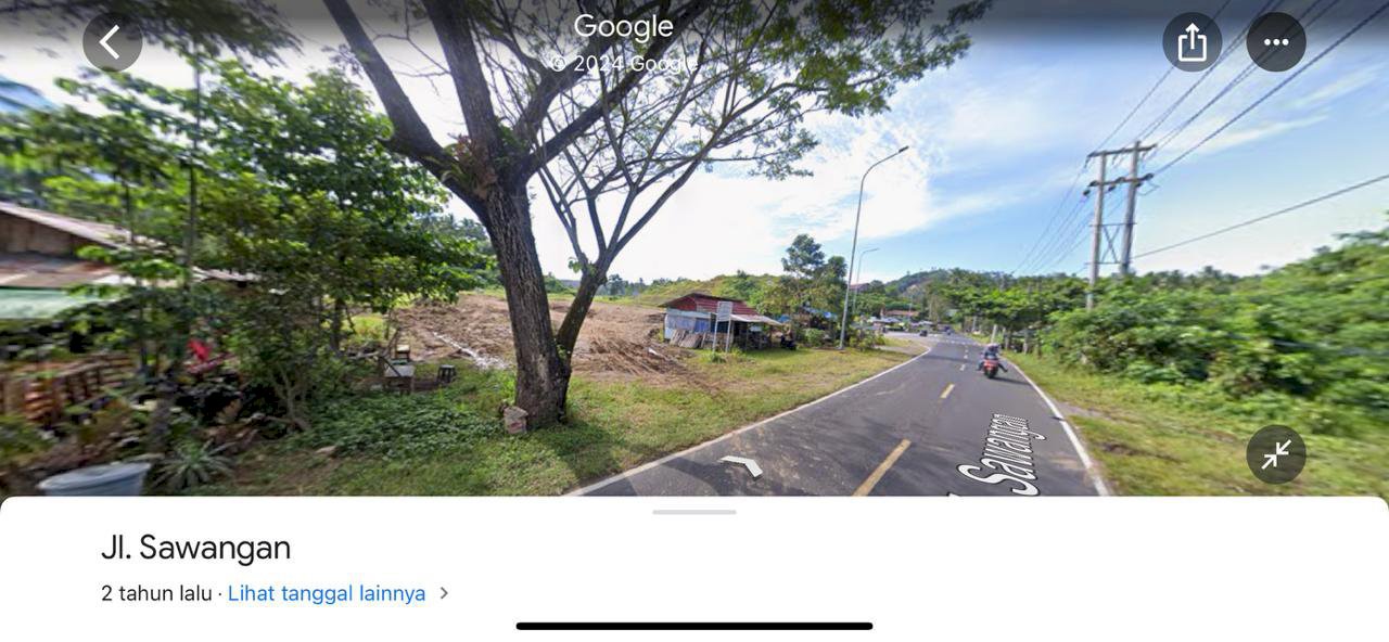 Jual Tanah dekat Tol Manado-Bitung jalan lingkar tol Airmadidi
