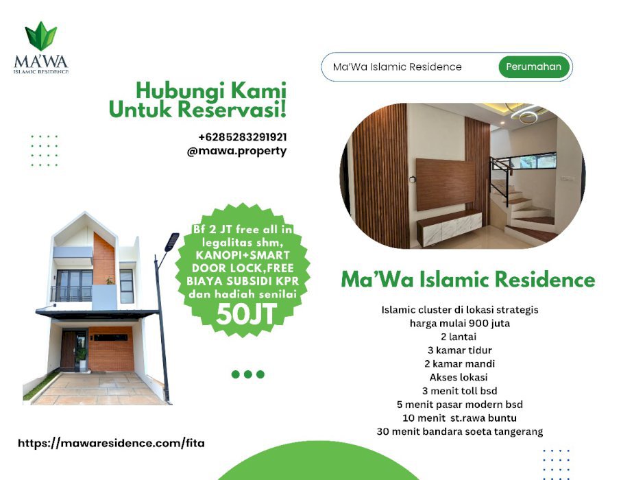 RUMAH di JUAL  2JT ALL IN SHM LANGSUNG AKAD