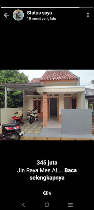 Rumah Baru Murah Design Cantik