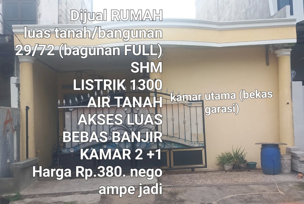 Rumah Dijual ditaman Alamanda Bekasi