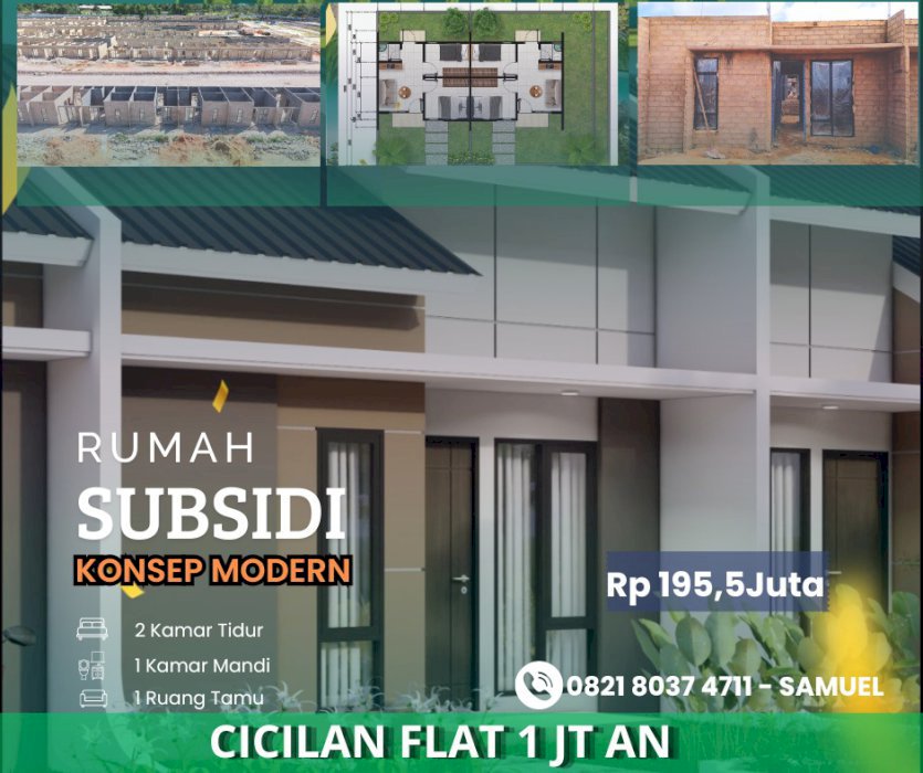Perumahan Subsidi Gesya Eternal Marina 2 Sekupang Batam