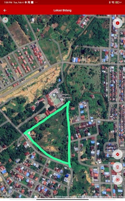 Tanah disewakan di Balikpapan, Batakan