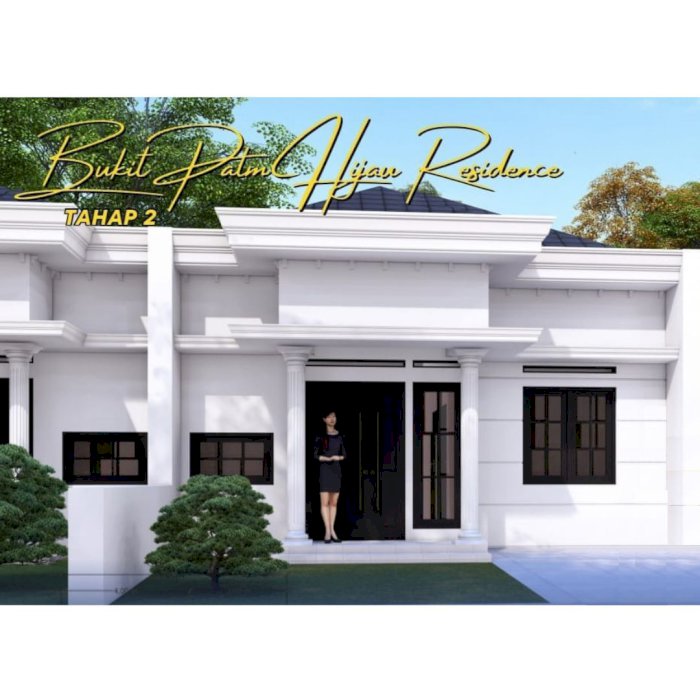 RUMAH VIEW BUKIT JALAN LEBAR DI BUKIT PALM HIJAU ESTATE BANDAR LAMPUNG
