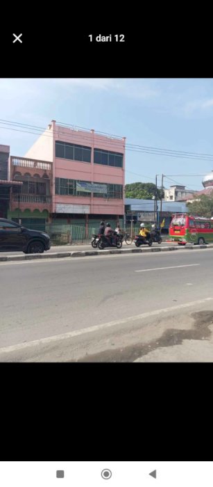 Ruko siap pakai di jln hm Yamin dekat simpg aksara dan UNIMED Medan