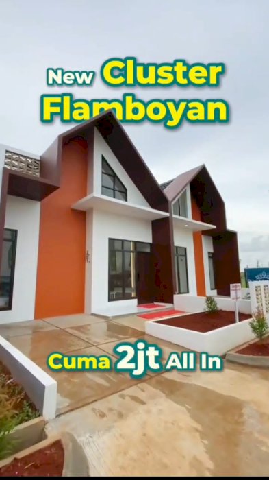 RUMAH CLUSTER 2 JUTA AN LANGSUNG SIAP HUNI CIBITUNG BEKASI