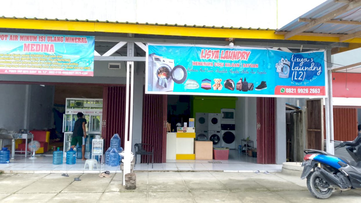 Disewakan ruko dan jual perlengkapan usaha kota muara tami jayapura