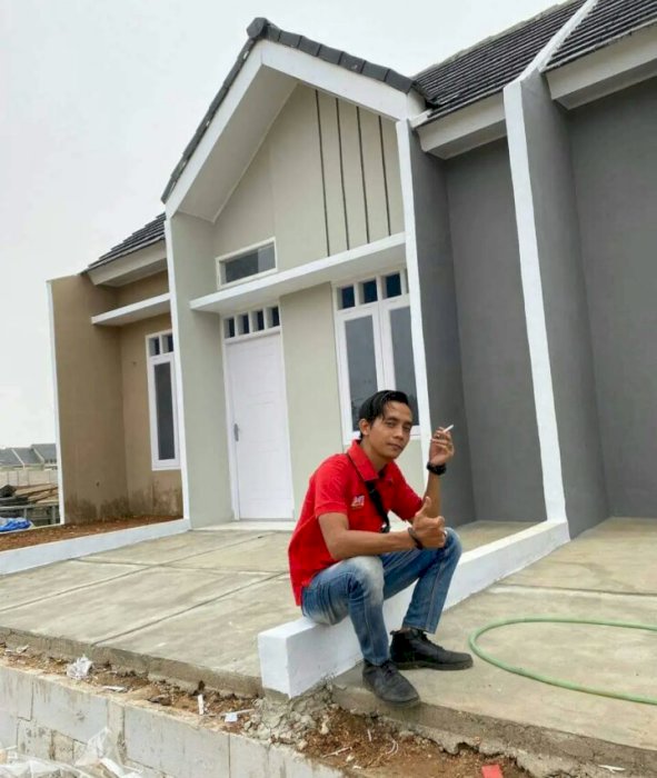 Rumah subsidi minimalist di tanjakan Rajeg Tangerang