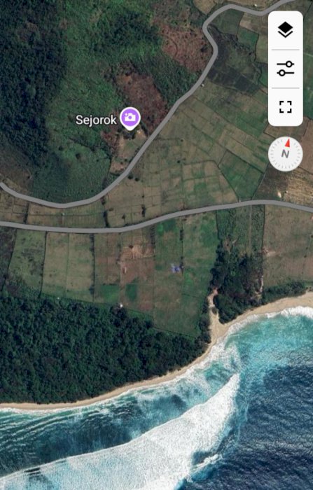Tanah dekat pantai Swiss tongo