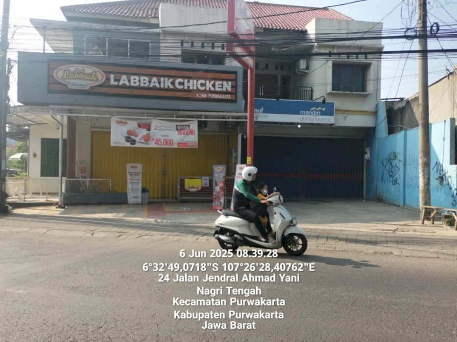 Disewakan Ruko Pusat Kota