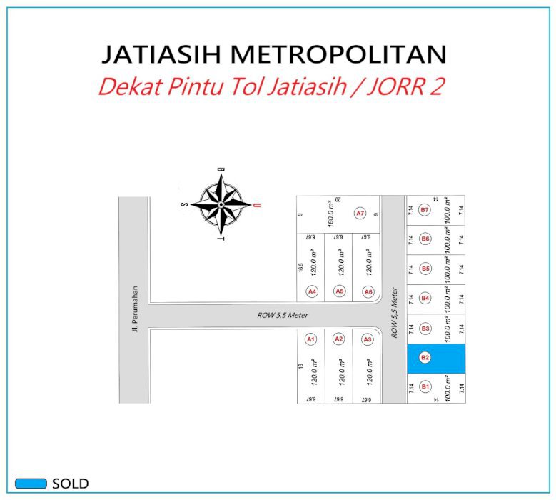 Kavling Jatiasih Dekat Tol JORR & Pusat Kota Bekasi