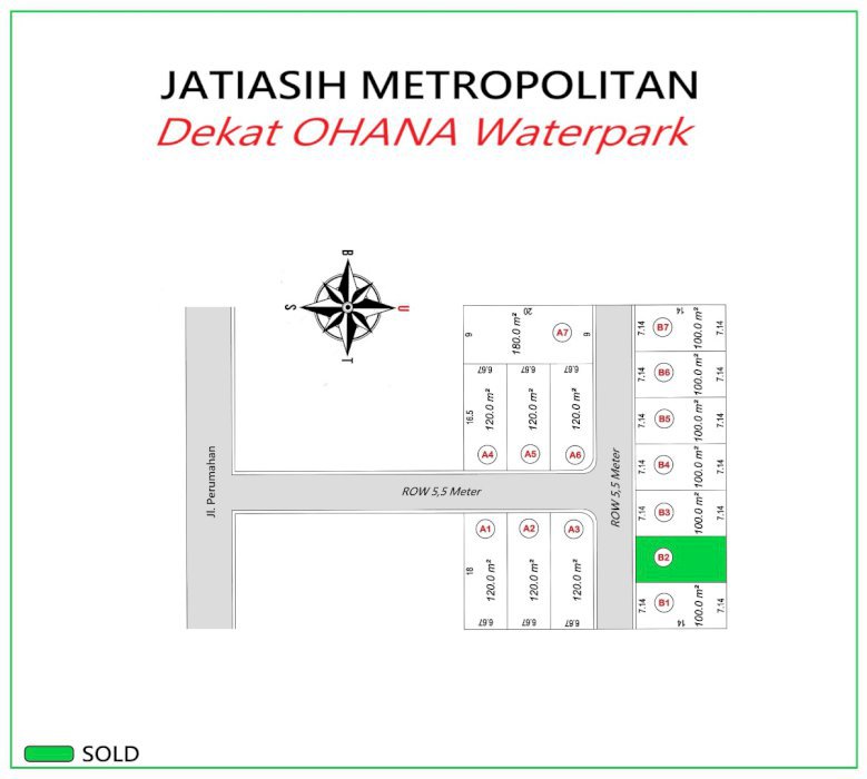 Kavling Murah Jatiasih Lokasi Dekat Tol & Pusat Kota