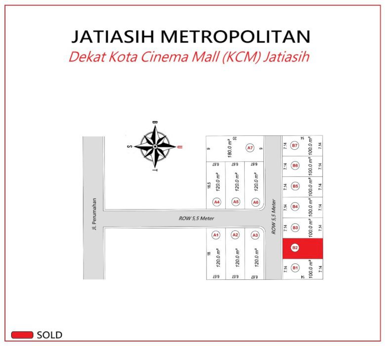 Kavling Strategis Jatiasih, Akses Tol JORR & Kota Bekasi