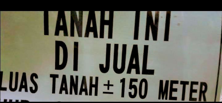 Jual Tanah  Luas tanah sekitar+150meter  Harga 750jt tanah  yg minat p