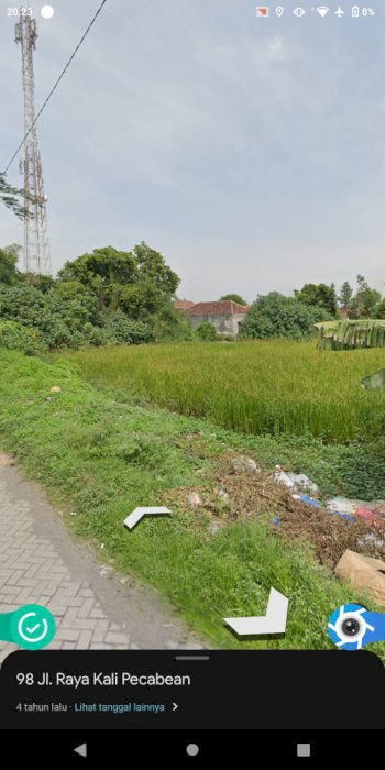 Dijual tanah pekarangan