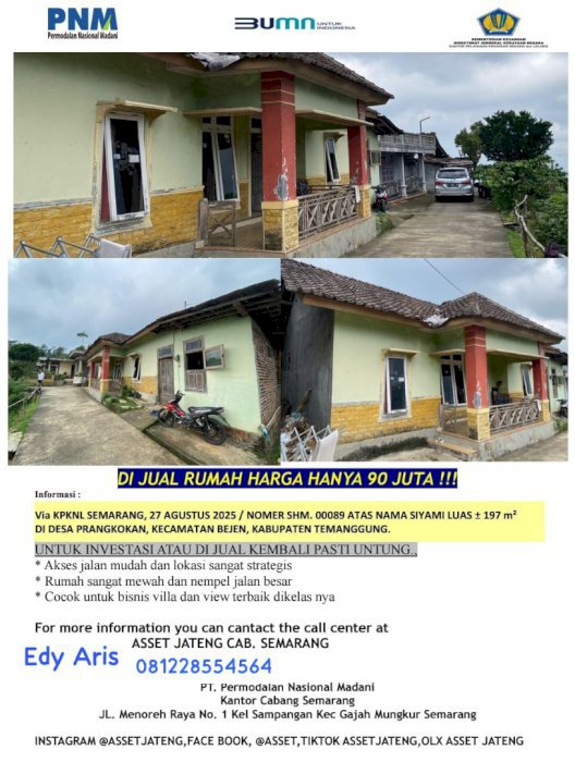 Di jual rumah prakokan