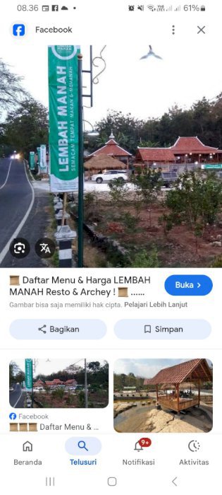 Tanah Luas untuk Resto di Jogja