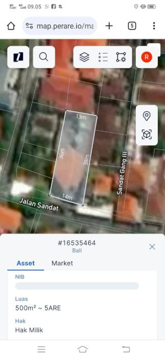 dijual tanah dipusat kota dps