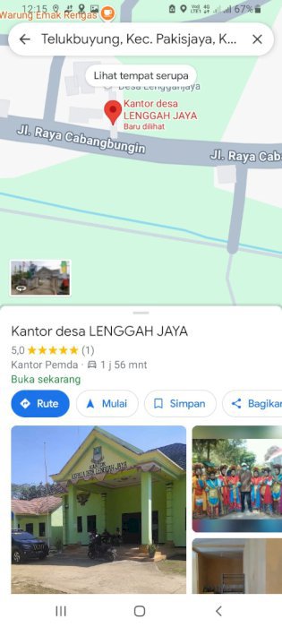 TANAH CABANGBUNGIN DIJUAL STRATEGIS INVESTASI KOMERS KONTRAKAN TOKO HP