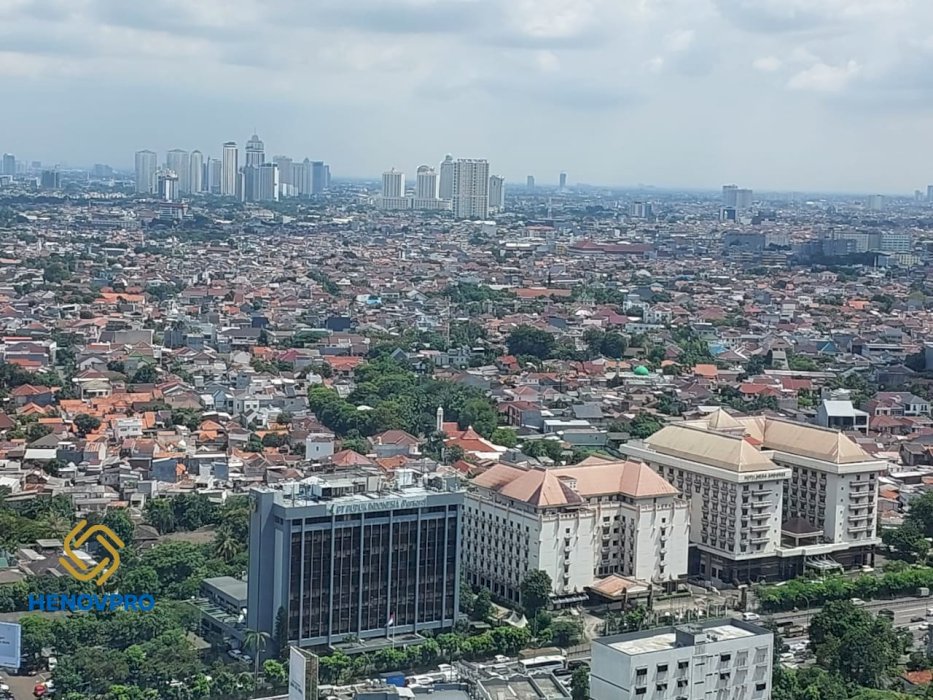 Apartemen Taman Anggrek Residence Unit 3BR Semi Furnish City View