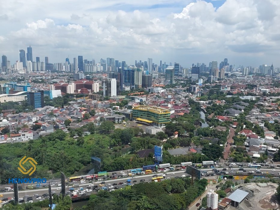 Apartemen Taman Anggrek Residence Unit 3BR Semi Furnish City View