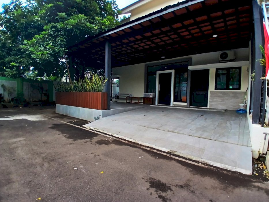 jual rumah siap huni bebas banjir baru di renovasi gandul cinere